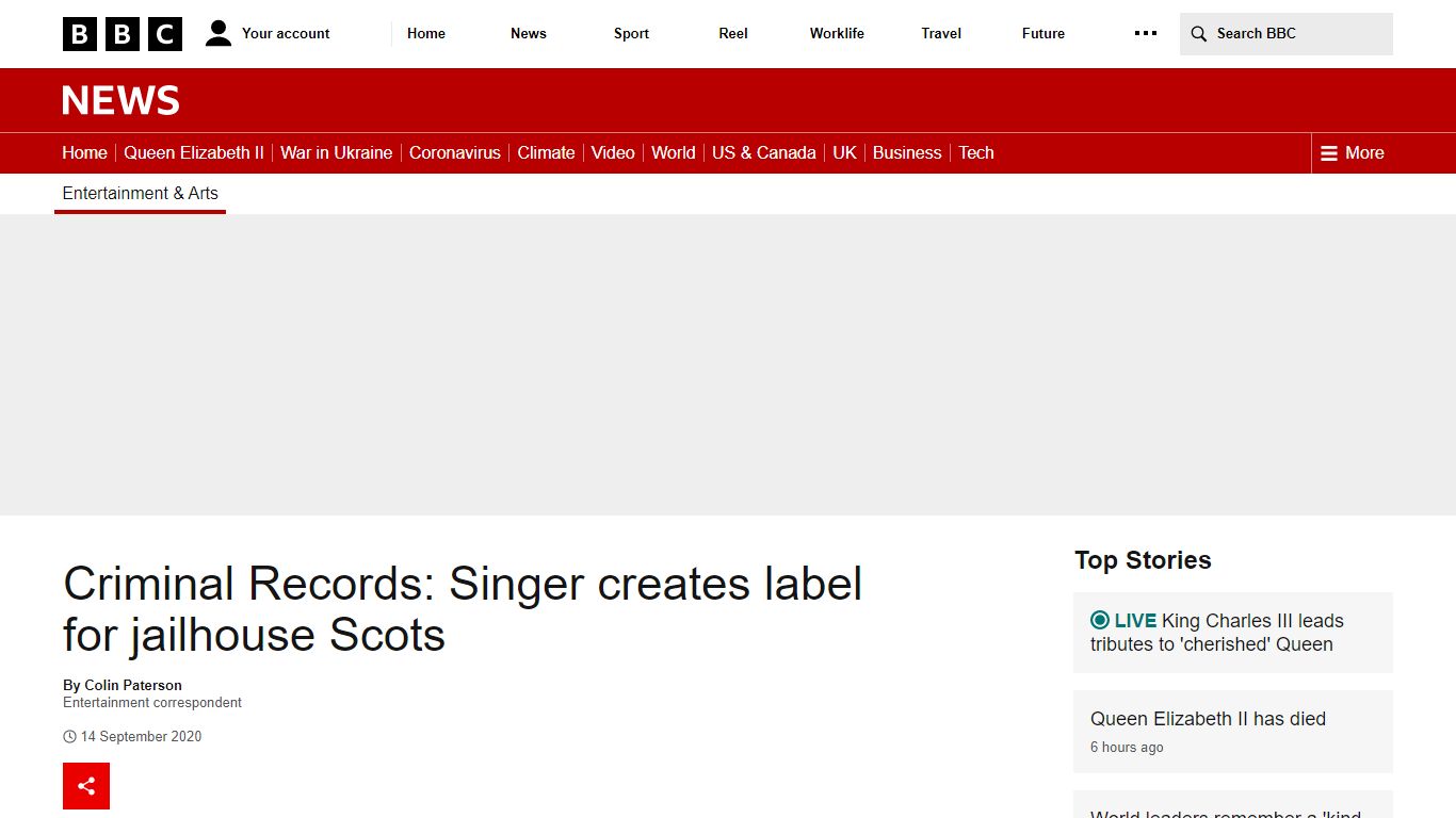 Criminal Records: Singer creates label for jailhouse Scots